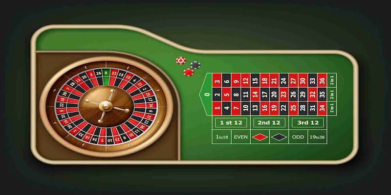 Trò chơi may rủi và lôi cuốn Roulette Win55