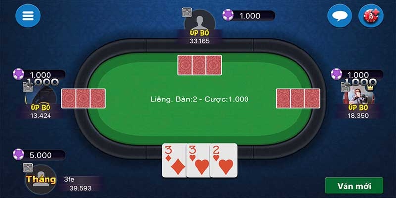 Cách chơi bài liêng và những luật cơ bản